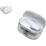 JBL Tune Buds Ghost Edition True Wireless Active Noise Cancelling with Smart Ambient Earbuds - White