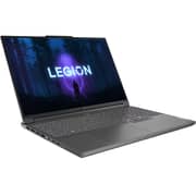 Lenovo Legion Slim 7 16IRH8 Gaming (2023) Laptop - 13th Gen / Intel Core i7-13700H / 16inch WQXGA / 1TB SSD / 16GB RAM / 8GB NVIDIA GeForce RTX 4060 Graphics / Windows 11 Home / English & Arabic Keyboard / Storm Grey / Middle East Version - [82Y3001RAX]