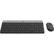 Logitech MK470 Wireless Keyboard & Mouse Combo Graphite + Logitech ZoneVibe 100 Wireless On Ear Headset Graphite