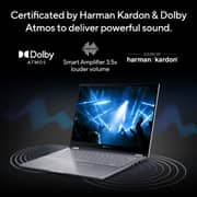 Asus Vivobook S 14 Flip 2-in-1 Convertible (2021) Laptop - AMD Ryzen 5-5600H / 14inch WUXGA / 512GB SSD / 8GB RAM / Shared AMD Radeon Graphics / Windows 11 Home / English & Arabic Keyboard / Cool Silver / Middle East Version - [TN3402QA-LZ054W]