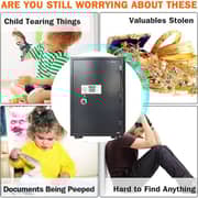 Mahmayi Large Fireproof Safe With Digital Lock 100 x 60 x 60 cm