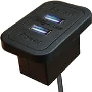 Mahmayi Desktop Socket With USB A/C Port Black