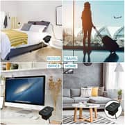 Mahmayi Desktop Socket With USB A/C Port Black