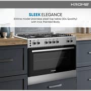 موقد غاز قائم بذاته KR-CR 9060 من كروم