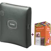 Fujifilm INSTAX SQUARE SQ LINK Printer + 20S Square Films + Stand + Album