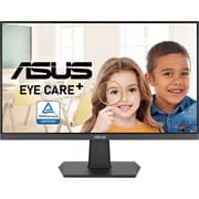 Asus VA24EHF Eye Care Gaming Monitor - 24inch (23.8inch viewable), IPS, FHD, Frameless, 100Hz, Adaptive-Sync, 1ms MPRT, HDMI, Low Blue Light, Flicker Free, Wall Mountable