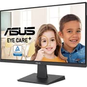 Asus VA24EHF Eye Care Gaming Monitor - 24inch (23.8inch viewable), IPS, FHD, Frameless, 100Hz, Adaptive-Sync, 1ms MPRT, HDMI, Low Blue Light, Flicker Free, Wall Mountable