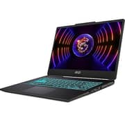 MSI CYBORG 15 Gaming (2022) Laptop - 12th Gen / Intel Core i7-12650H / 15.6inch FHD / 512GB SSD / 16GB RAM / 6GB NVIDIA GeForce RTX 4050 Graphics / Windows 11 Home / English & Arabic Keyboard / Black / Middle East Version - [A12VE]