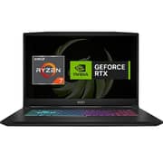 لابتوب ألعاب إم إس آي BRAVO 15 2023 بمعالج AMD رايزن 7-7735HS وشاشة 15.6 بوصة FHD وذاكرة 512GB SSD ورام 16GB وبطاقة رسوميات إنفيديا جيفورس RTX 4060 8GB وويندوز 11 هوم ولوحة مفاتيح إنجليزية عربية ولون أسود - إصدار الشرق الأوسط [C7VFK]