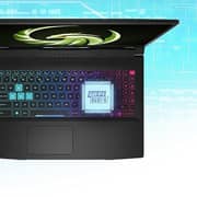 لابتوب ألعاب إم إس آي BRAVO 15 2023 بمعالج AMD رايزن 7-7735HS وشاشة 15.6 بوصة FHD وذاكرة 512GB SSD ورام 16GB وبطاقة رسوميات إنفيديا جيفورس RTX 4060 8GB وويندوز 11 هوم ولوحة مفاتيح إنجليزية عربية ولون أسود - إصدار الشرق الأوسط [C7VFK]