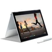 Google Pixelbook 2-in-1 Convertible (2017) Laptop - 7th Gen / Intel Core i5-7Y57 / 12.3inch / 128GB SSD / 8GB RAM / Shared Intel HD 615 Graphics / Chrome OS / English Keyboard / White / International Version - [GA00122-US]