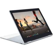 Google Pixelbook 2-in-1 Convertible (2017) Laptop - 7th Gen / Intel Core i5-7Y57 / 12.3inch / 128GB SSD / 8GB RAM / Shared Intel HD 615 Graphics / Chrome OS / English Keyboard / White / International Version - [GA00122-US]
