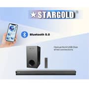 Stargold 2.1 Soundbar Bluetouch Speaker System Black