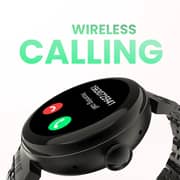 HiFuture Future Aura 1.32″ IPS Smartwatch with Heart Rate & IP68 Waterproof - Black