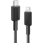 Anker USB-C To Lightning Braided Cable 1.8m Black