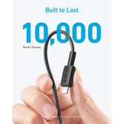Anker USB-C To Lightning Braided Cable 1.8m Black