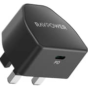 Ravpower 20W PD Pioneer Wall Charger Black