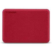 Toshiba Canvio Advance V10 Portable Hard Drive 1TB Red HDTCA10ER3AA