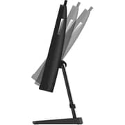 Lenovo IdeaCentre AIO 3 24ALC6 All-in-One (2023) Desktop - AMD Ryzen3-7330U / 23.8inch FHD / 256GB SSD / 8GB RAM / Shared AMD Radeon Graphics / Windows 11 Home / English & Arabic Keyboard / Black / Middle East Version - [F0G100WCAX]