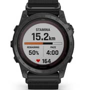 Garmin 010-02704-11 Tactix7 PRO Solar Powered Tactical Nylon Band Watch Black