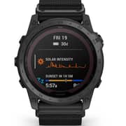 Garmin 010-02704-11 Tactix7 PRO Solar Powered Tactical Nylon Band Watch Black