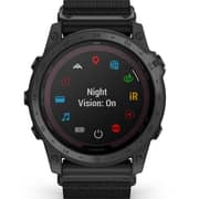 Garmin 010-02704-11 Tactix7 PRO Solar Powered Tactical Nylon Band Watch Black