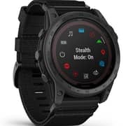 Garmin 010-02704-11 Tactix7 PRO Solar Powered Tactical Nylon Band Watch Black