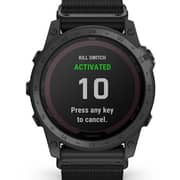 Garmin 010-02704-11 Tactix7 PRO Solar Powered Tactical Nylon Band Watch Black