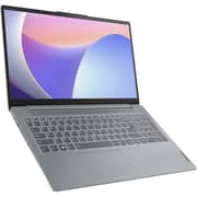 Lenovo IdeaPad Slim 3 15IRU8 (2023) Laptop - 13th Gen / Intel Core i3-1305U / 15.6inch FHD / 256GB SSD / 8GB RAM / Shared Intel UHD Graphics / Windows 11 Home / English & Arabic Keyboard / Arctic Grey / Middle East Version - [82X70047AX]