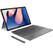 Lenovo IdeaPad Duet 5 2-in-1 Convertible (2023) Laptop - 13th Gen / Intel Core i7-1355U / 12.4inch WQXGA / 512GB SSD / 16GB RAM / Shared Intel Iris Xe Graphics / Windows 11 Home / English & Arabic Keyboard / Storm Grey / Middle East Version - [83B3002AAX]