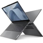 Lenovo IdeaPad 5 15IAL7 (2022) Laptop - 12th Gen / Intel Core i5-1235U / 15.6inch FHD / 512GB SSD / 16GB RAM / 2GB NVIDIA GeForce MX550 Graphics / Windows 11 Home / English & Arabic Keyboard / Storm Grey / Middle East Version - [82SF00J9AX]