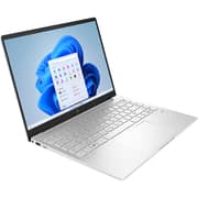 HP Pavilion Plus (2023) Laptop - 13th Gen / Intel Core i7-1355U / 14inch 2.8K / 512GB SSD / 16GB RAM / 4GB NVIDIA GeForce RTX 2050 Graphics / Windows 11 Home / English & Arabic Keyboard / Natural Silver / Middle East Version - [14EH1000NE]