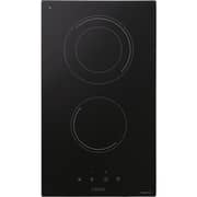 Candy Domino Timeless Bulit In 2 Zone Ceramic Hob 30cm Black - CDH32DC