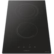 Candy Domino Timeless Bulit In 2 Zone Ceramic Hob 30cm Black - CDH32DC