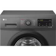 LG 8 kg Front Load Washing Machine with Direct Drive Motor, Black - F4J3TYG6J