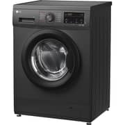 LG 8 kg Front Load Washing Machine with Direct Drive Motor, Black - F4J3TYG6J