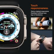 Spigen GLAStR SlimPro Screen Protector Black Apple Watch Ultra 49mm