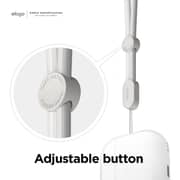 Elago Universal Nylon Strap Ivory AirPods Pro 2 2nd Gen