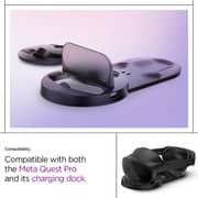 Spigen DR100 Stand Cover Quest VR Charging Dock Pad Black