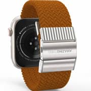 Amazing Thing Titan Weave Apple Watch Band 45mm Black