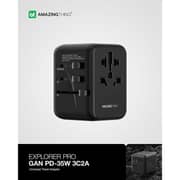 Amazing Thing PD35W 2A + 3C Travel Adaptor Black