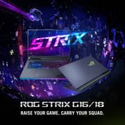 Asus ROG STRIX G16 Laptop - 13th Gen / Core i7-13650HX / 16inch WQXGA / TB SSD / 16GB RAM/ 6GB NVIDIA GeForce RTX 4050 / Win 11 Home / English & Arabic Keyboard / Grey / Middle East Version - G614JU-N4098W