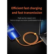 Recci Type C Data Sync Charging Cable 1.5m Orange