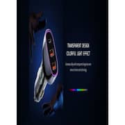 Recci Triple Output Fast Car Charger 93 Watts Transparent Blue