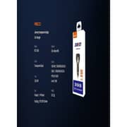 Recci Triple Output Fast Car Charger 93 Watts Transparent Blue