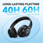 Anker Soundcore Wireless Over-Ear Headphones - Black