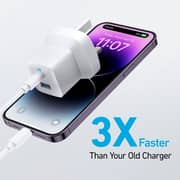Anker 323 Charger With Cable White - B2331K21