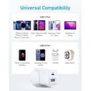 Anker 323 Charger With Cable White - B2331K21