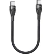 Yesido Type-C To Type-C Data Sync Charging Cable 30cm Black