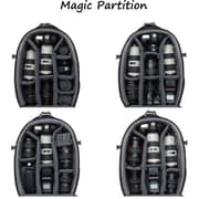 Mobius Eye Q Pro SLR/DSLR Backpack Black Camera